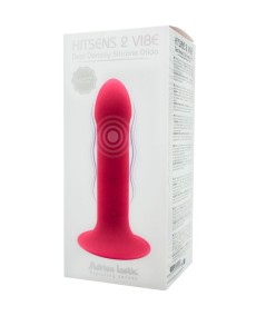 ADRIEN LASTIC - HITSENS VIBE 2 DILDO SILICONA ROSA