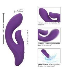 CALIFORNIA EXOTICS STELLA DUAL PLEASER VIOLETA