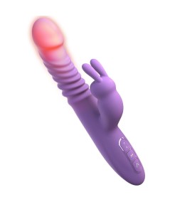 FANTASY FOR HER - ESTIMULADOR CLITORIS RABBIT CON FUNCION CALOR OSCILACION Y VIBRACION VIOLETA