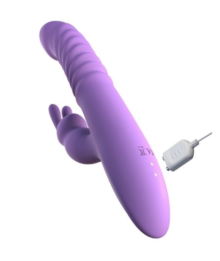 FANTASY FOR HER - ESTIMULADOR CLITORIS RABBIT CON FUNCION CALOR OSCILACION Y VIBRACION VIOLETA