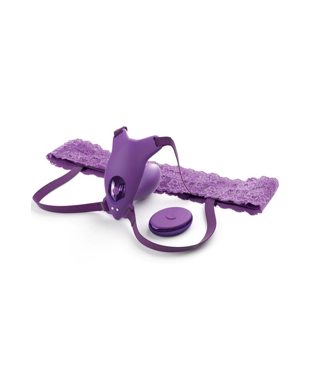 FANTASY FOR HER - ARNES MARIPOSA G-SPOT CON VIBRADOR, RECARGABLE & CONTROL REMOTO VIOLETA