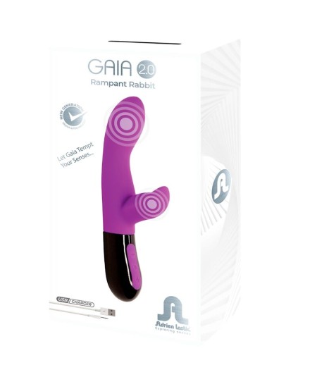 ADRIEN LASTIC - GAIA 2.0 VIBRADOR RABBIT VIOLETA