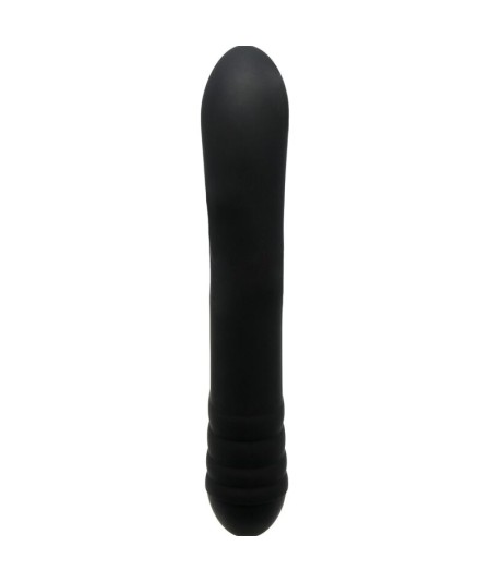 ADRIEN LASTIC - TWISTER MASAJEADOR VIBRADOR Y ROTADOR RABBIT NEGRO