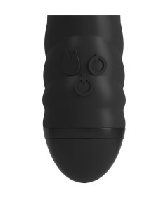 ADRIEN LASTIC - TWISTER MASAJEADOR VIBRADOR Y ROTADOR RABBIT NEGRO