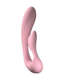 ADRIEN LASTIC - G-WAVE VIBRADOR DUAL RABBIT ROSA