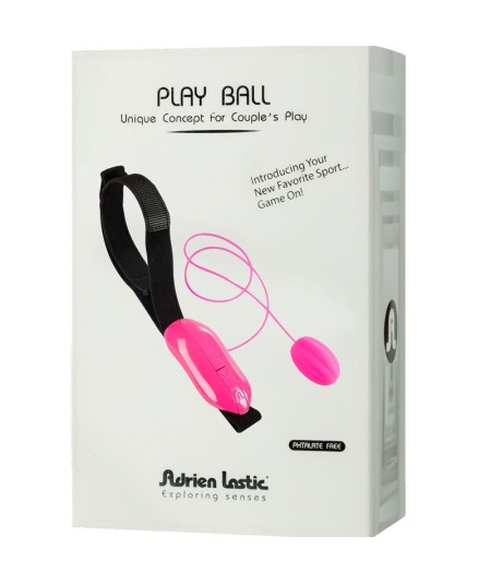 ADRIEN LASTIC - PLAY BALL MINI HUEVO VIBRADOR PARA PAREJAS ROSA