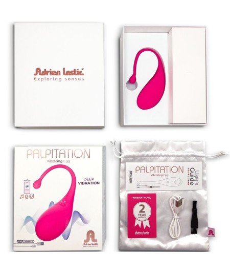 ADRIEN LASTIC - PALPITATION HUEVO VIBRADOR ROSA - APP GRATUITA