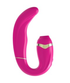 ADRIEN LASTIC - MY·G SUCCIONADOR CLITORIS Y ESTIMULADOR G-SPOT ROSA