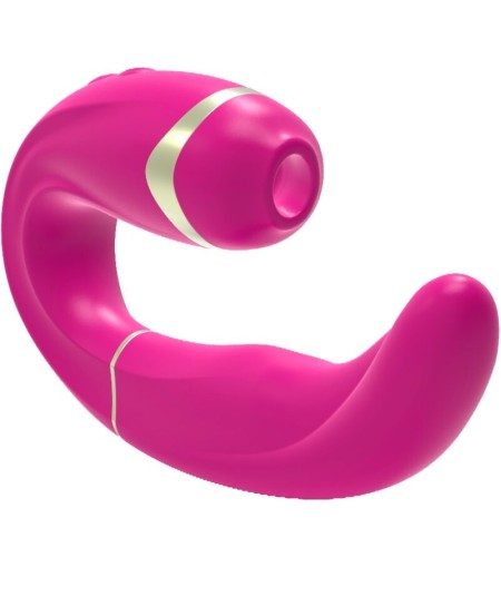 ADRIEN LASTIC - MY·G SUCCIONADOR CLITORIS Y ESTIMULADOR G-SPOT ROSA