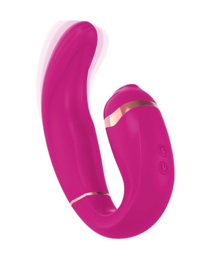 ADRIEN LASTIC - MY·G SUCCIONADOR CLITORIS Y ESTIMULADOR G-SPOT ROSA