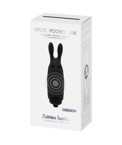 ADRIEN LASTIC - LASTIC POCKET VIBRADOR DE BOLSILLO CONEJO NEGRO