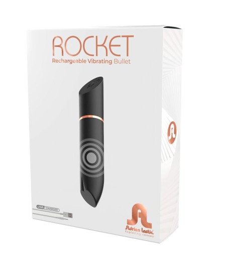 ADRIEN LASTIC - ROCKET BALA RECARGABLE NEGRO