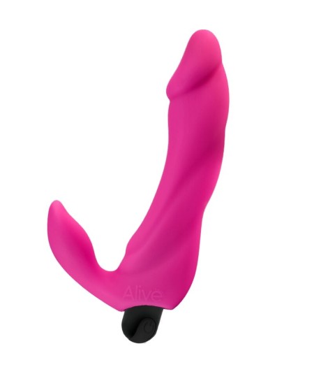 ALIVE - BIFUN PRO DILDO VIBRADOR ROSA 14.9 CM