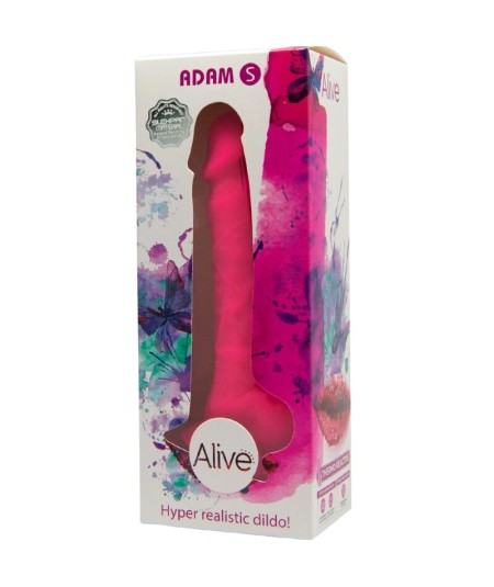 ALIVE - ADAM S PENE REALISTICO FUCSIA 17.75 CM