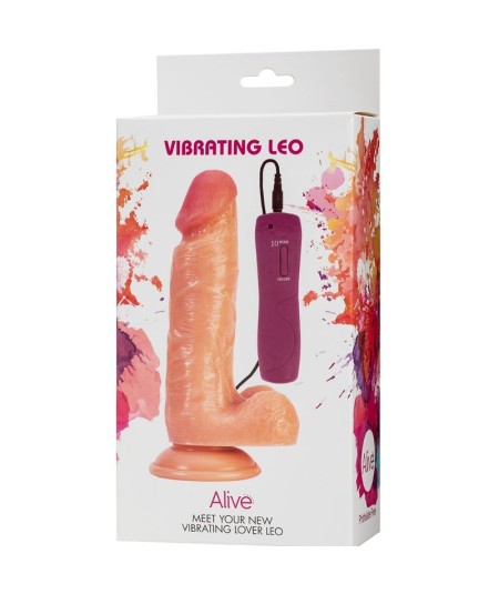 ALIVE - LEO PENE REALISTICO VIBRADOR 17 CM