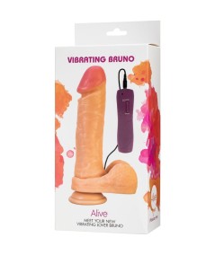 ALIVE - BRUNO PENE REALISTICO VIBRADOR 22 CM