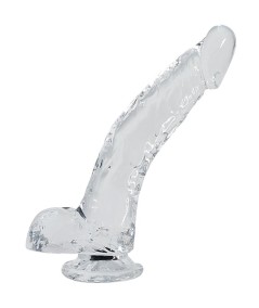 ALIVE - STALLION PENE REALISTICO TRANSPARENTE 22 CM