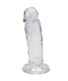 ALIVE - MAJESTIC PENE REALISTICO TRANSPARENTE 14.7 CM