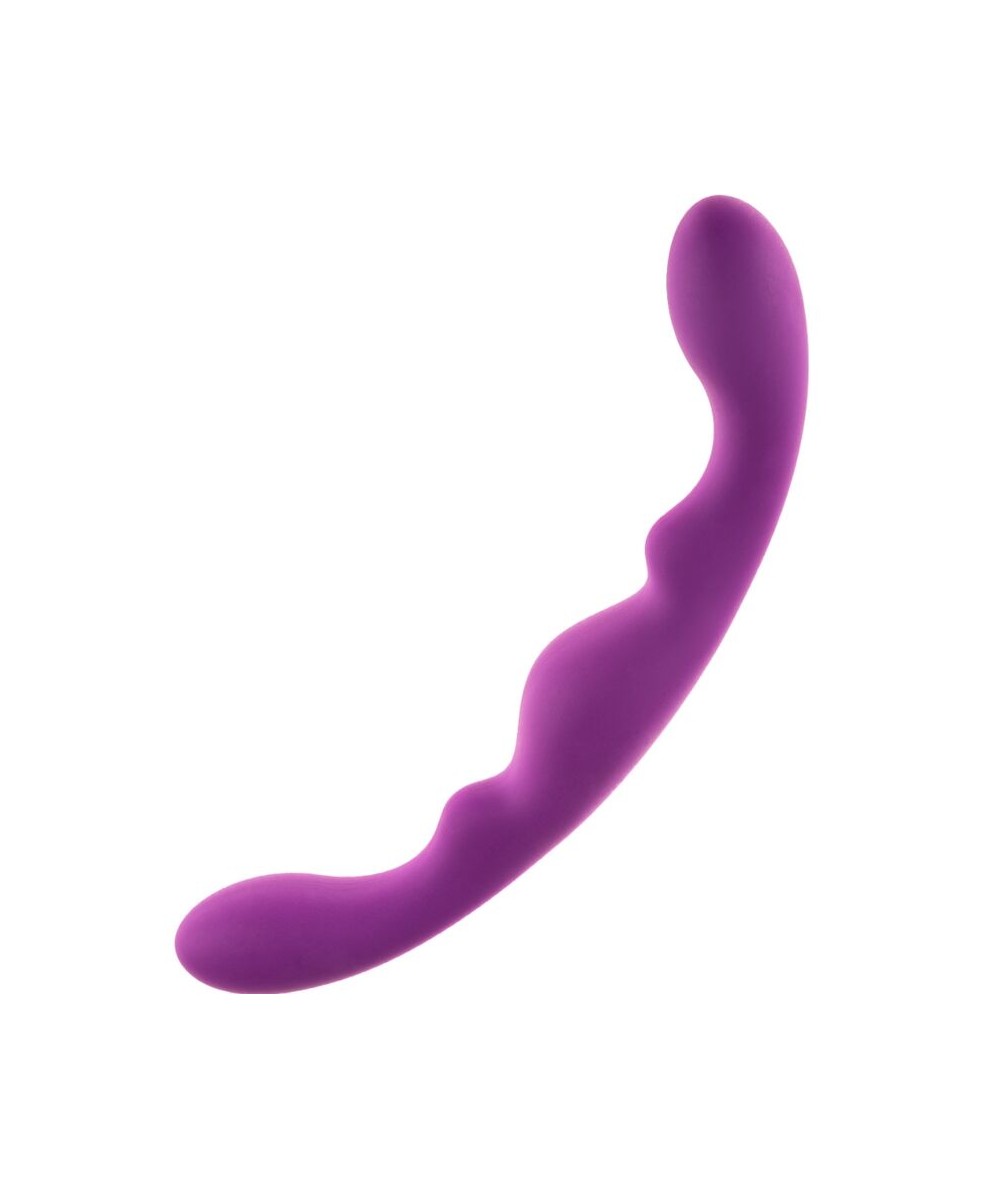 ALIVE - LUNA DILDO DOBLE PENETRACION SILICONA VIOLETA 25 CM