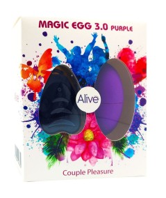 ALIVE - MAGIC EGG 3.0 HUEVO VIBRADOR CONTROL REMOTO VIOLETA