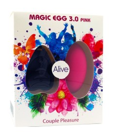 ALIVE - MAGIC EGG 3.0 HUEVO VIBRADOR CONTROL REMOTO ROSA