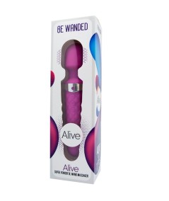 ALIVE - BE WANDED MASAJEADOR VIBRADOR VIOLETA