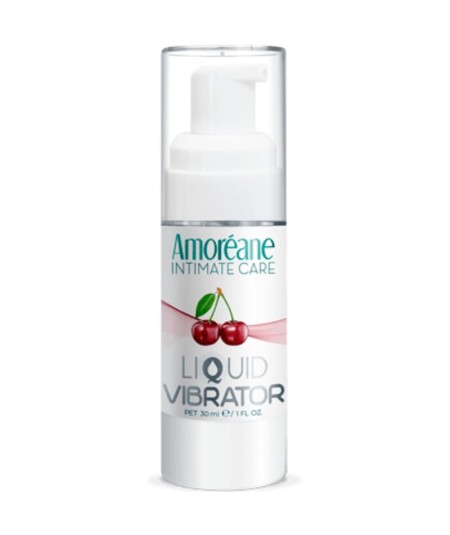 AMOREANE - LIQUIDO VIBRADOR CEREZA 30 ML