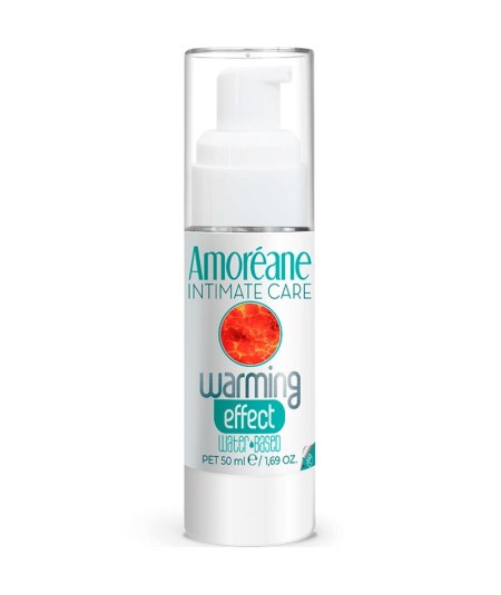 AMOREANE - LUBRICANTE BASE DE AGUA EFECTO CALOR 50 ML