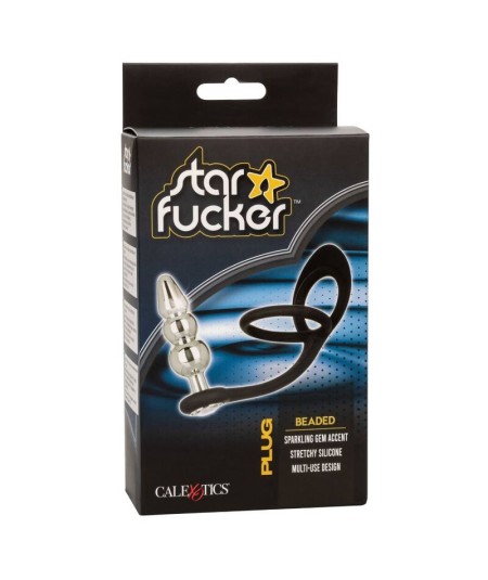 CALIFORNIA EXOTICS STAR FUCKER BEADED PLUG