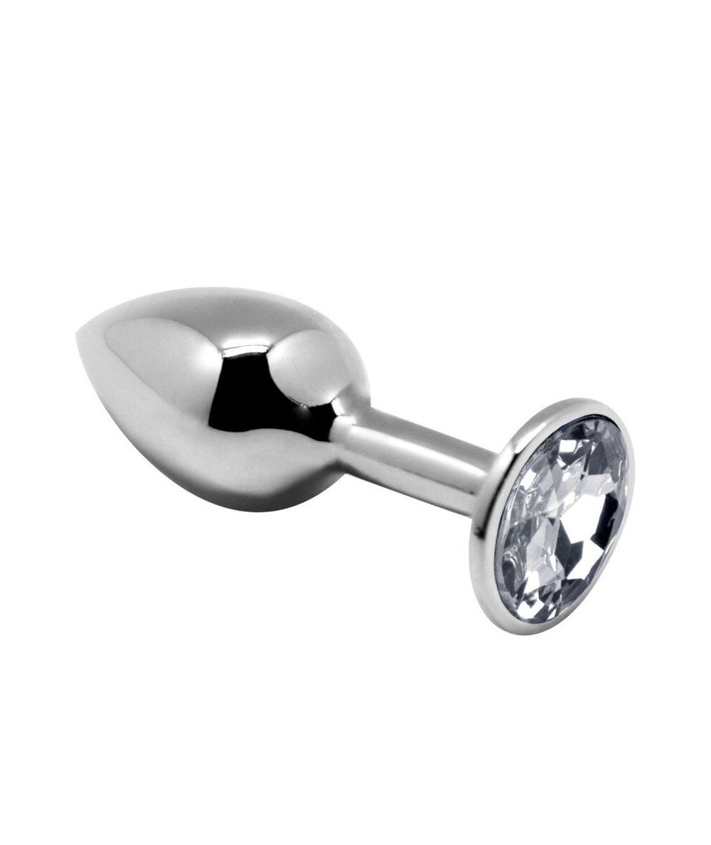 ALIVE - ANAL PLEASURE MINI PLUG METAL BLANCO TALLA S