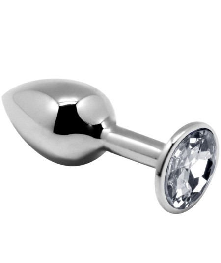 ALIVE - ANAL PLEASURE MINI PLUG METAL BLANCO TALLA M