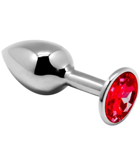 ALIVE - ANAL PLEASURE MINI PLUG METAL ROJO TALLA S