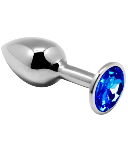 ALIVE - ANAL PLEASURE MINI PLUG METAL AZUL TALLA S