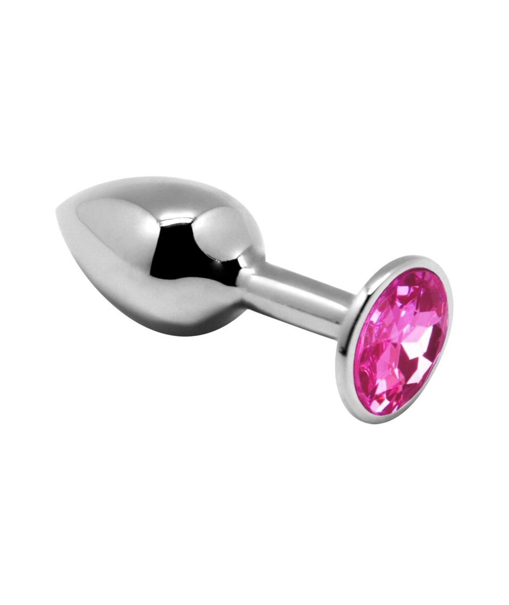 ALIVE - ANAL PLEASURE MINI PLUG METAL ROSA TALLA S