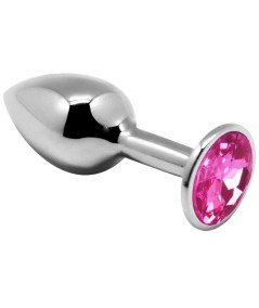 ALIVE - ANAL PLEASURE MINI PLUG METAL ROSA TALLA S