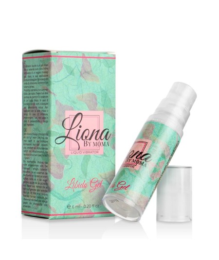 LIONA BY MOMA - VIBRADOR LIQUIDO LIBIDO GEL 6 ML