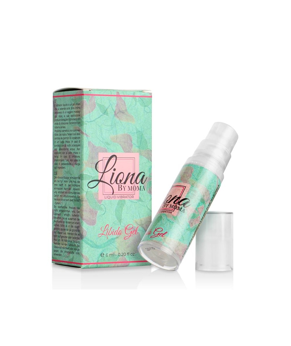 LIONA BY MOMA - VIBRADOR LIQUIDO LIBIDO GEL 6 ML