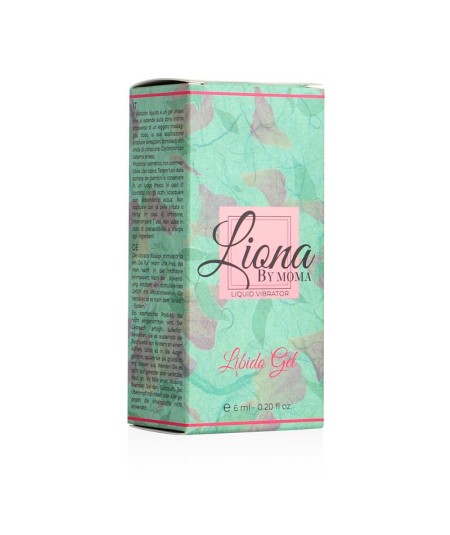 LIONA BY MOMA - VIBRADOR LIQUIDO LIBIDO GEL 6 ML