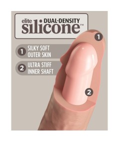 KING COCK ELITE - DILDO REALISTICO SILICONA 28 CM