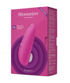 WOMANIZER - STARLET 3 ESTIMULADOR CLÍTORIS ROSA