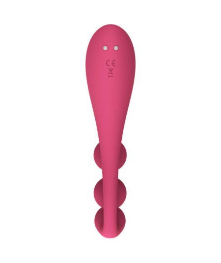 SATISFYER TRI BALL 1 MULTI VIBRADOR - ROJO