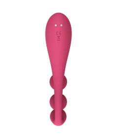 SATISFYER TRI BALL 1 MULTI VIBRADOR - ROJO