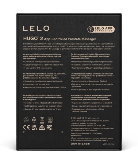 LELO - HUGO 2 MASAJEADOR DE PROSTATA VERDE