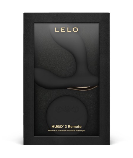 LELO - HUGO 2 MASAJEADOR DE PROSTATA CONTROL REMOTO NEGRO