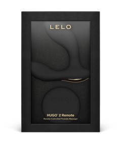 LELO - HUGO 2 MASAJEADOR DE PROSTATA CONTROL REMOTO NEGRO