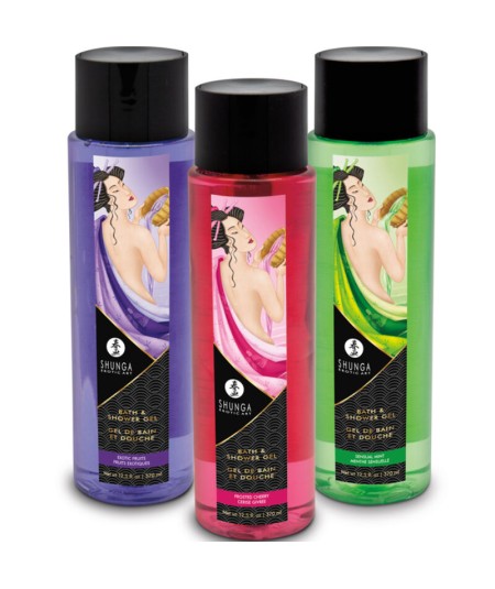 SHUNGA - GEL DE BAÑO & DUCHA MENTA 370 ML