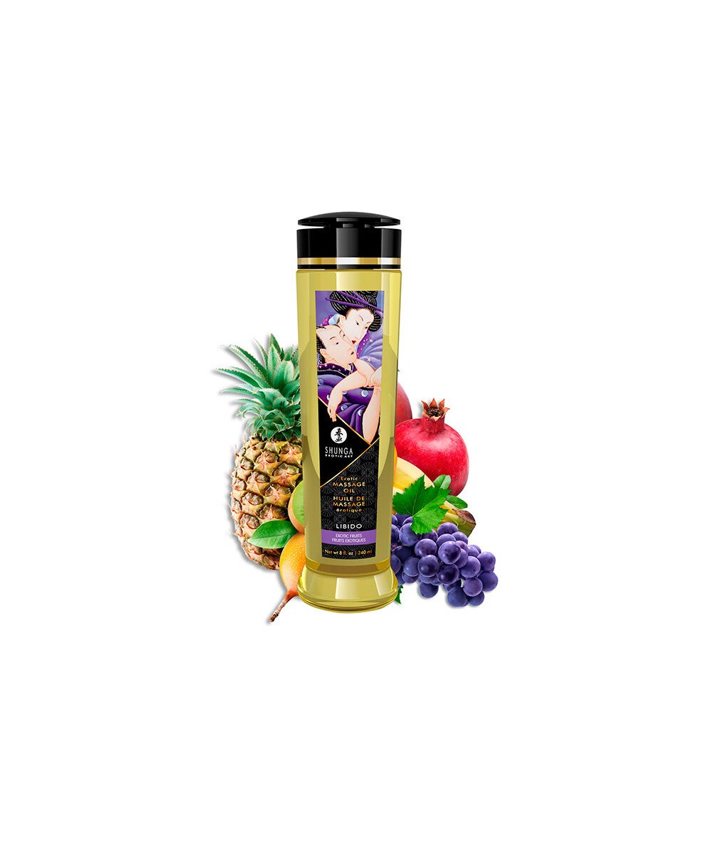 SHUNGA - ACEITE DE MASAJE EROTICO LIBIDO 240 ML