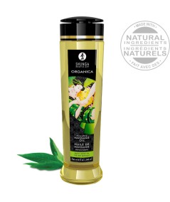 SHUNGA - ACEITE DE MASAJE ORGANICO TE VERDE 240 ML