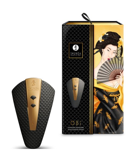 SHUNGA - OBI MASAJEADOR INTIMO NEGRO