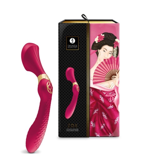 SHUNGA - ZOA MASAJEADOR INTIMO FUCSIA